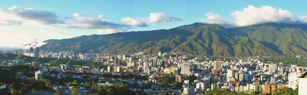 La gran ciudad de Caracas...